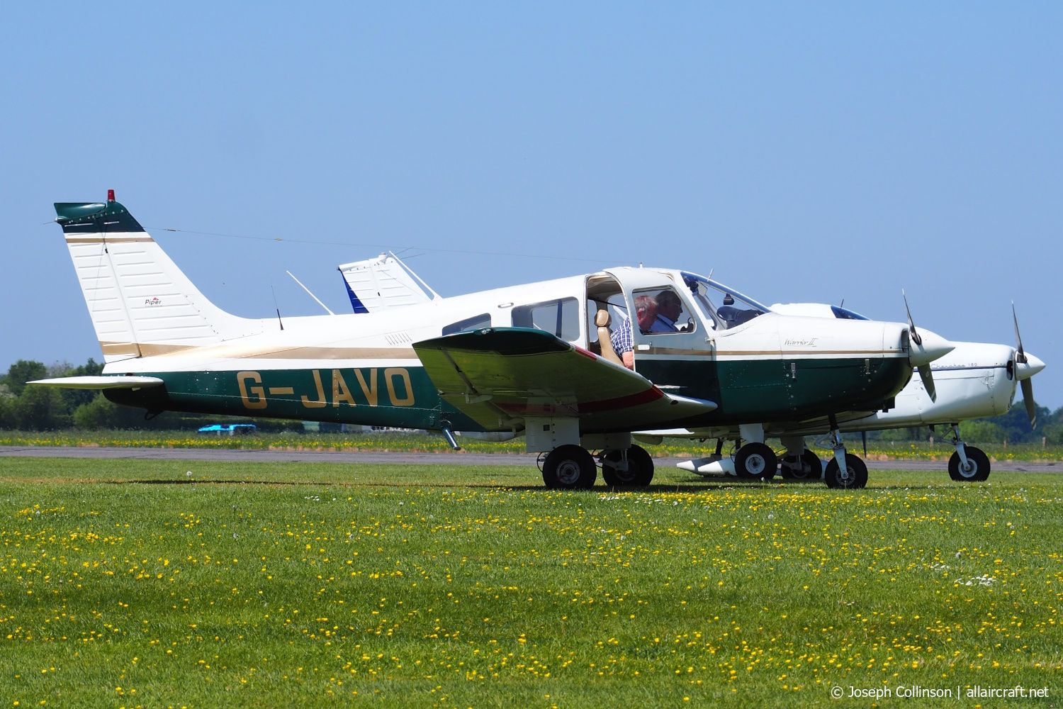 G-JAVO · Piper PA-28-161 Cherokee Warrior II · (EGTU)