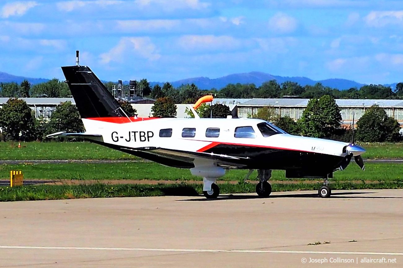 G-JTBP · Piper PA-46-350P Malibu Mirage · (GLO / EGBJ)