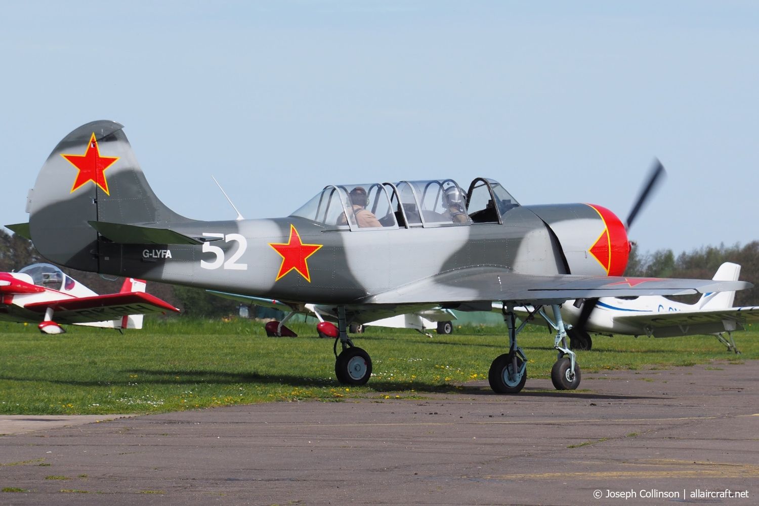 G-LYFA · Yakovlev Yak-52 · (EGCV)