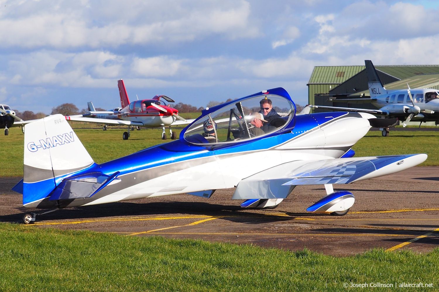 G-MAXV · Van's RV-4 · (EGCV)