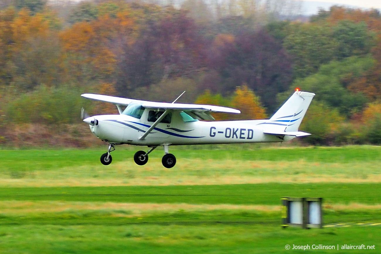 G-OKED · Cessna 150L · (EGCB)