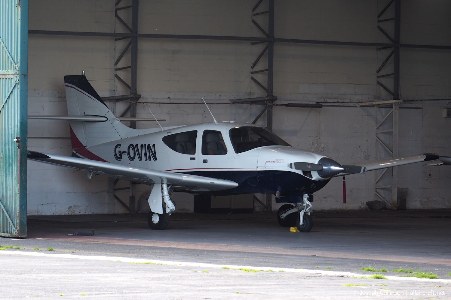 G-OVIN · Rockwell Commander 112TC · (EGBO)