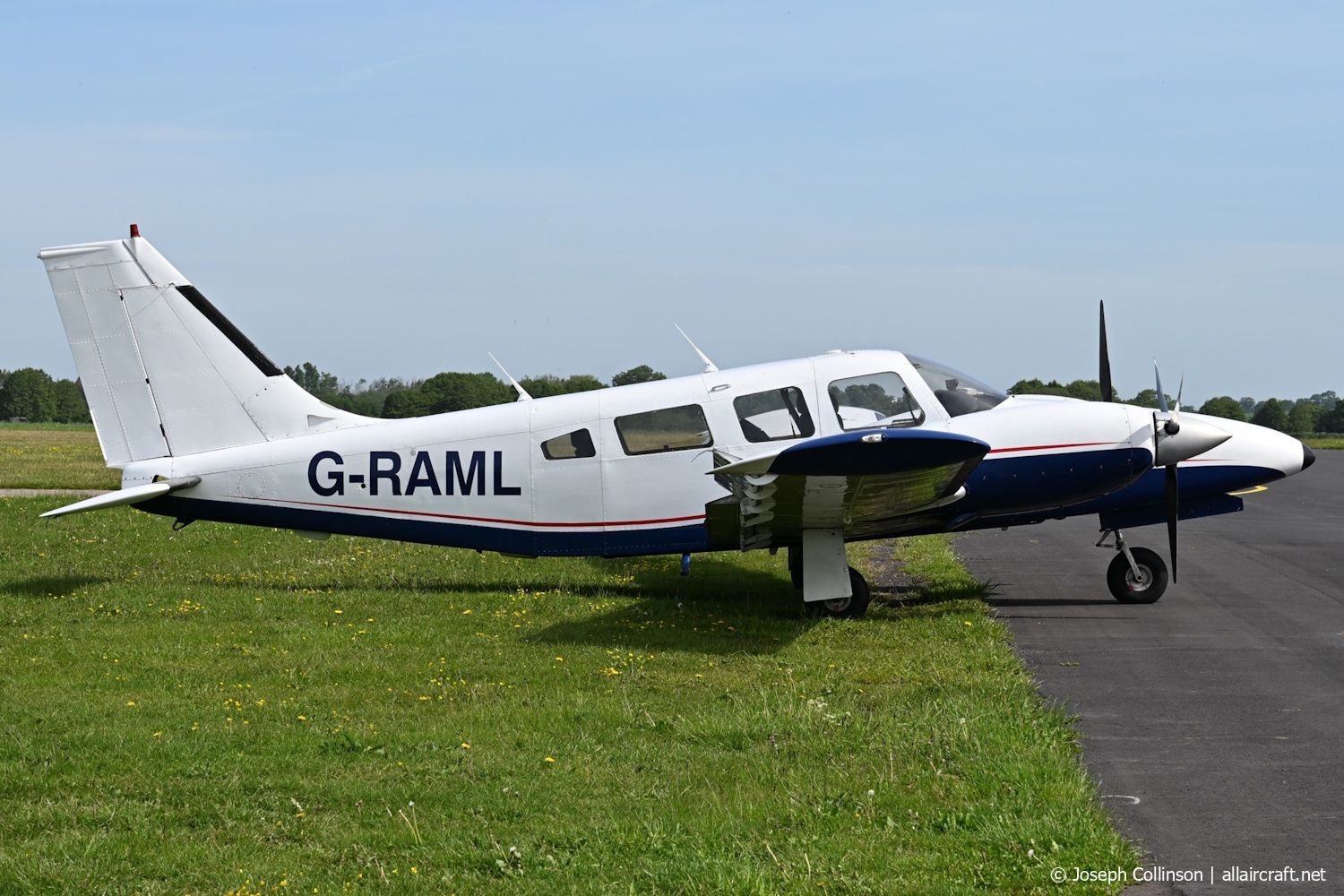 G-RAML · Piper PA-34-220T Seneca III · (EGCV)