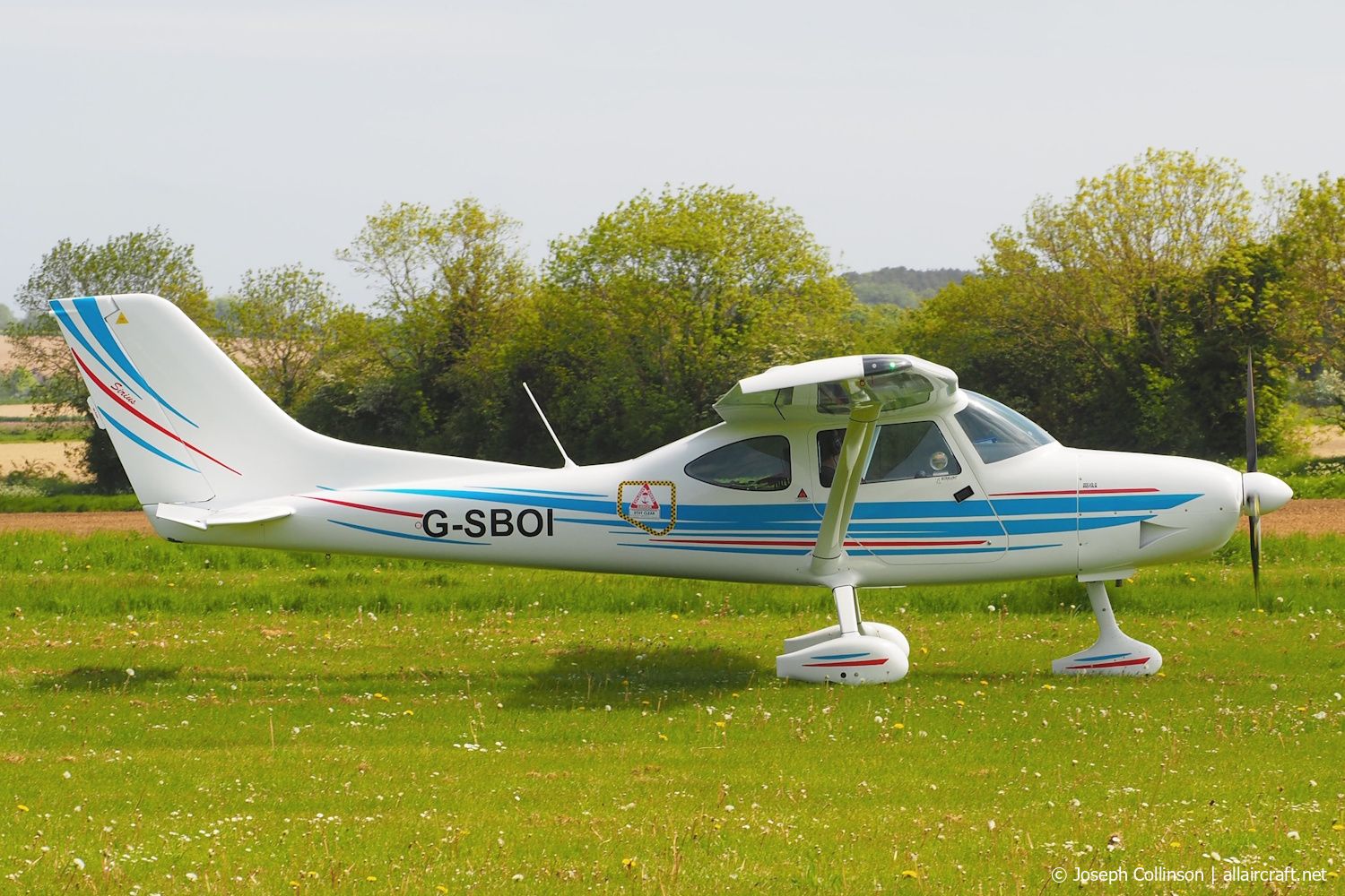G-SBOI · Ultralight TL-3000 Sirius · -
