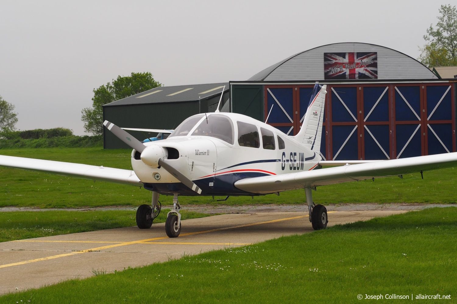 G-SEJW · Piper PA-28-161 Cherokee Warrior II · (EGSM)