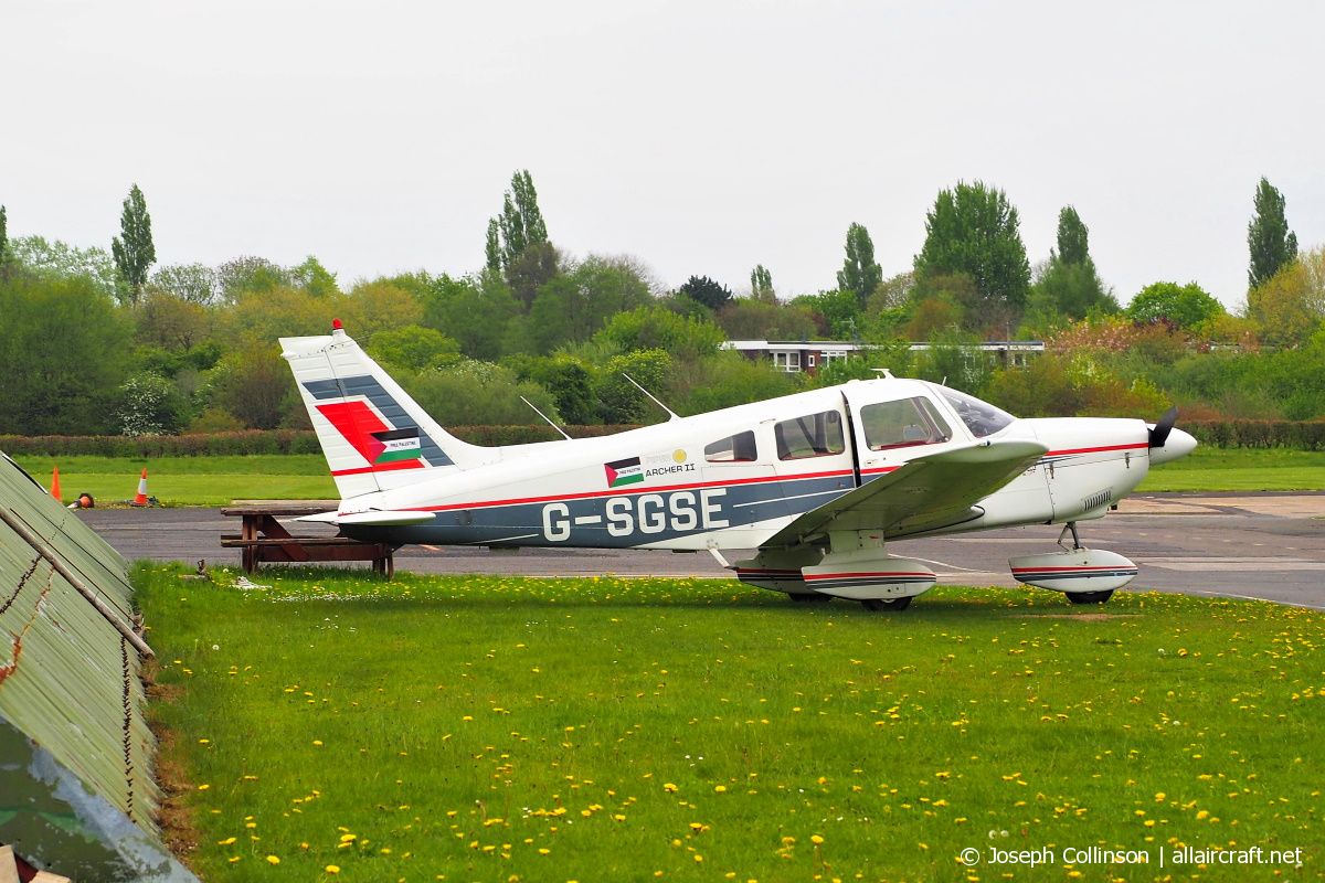 G-SGSE · Piper PA-28-181 Cherokee Archer II · (EGCB)