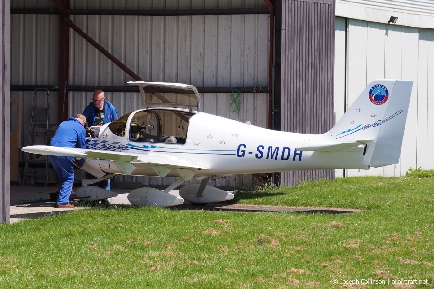 G-SMDH · Europa XS Tri-Gear · (GB-0002)