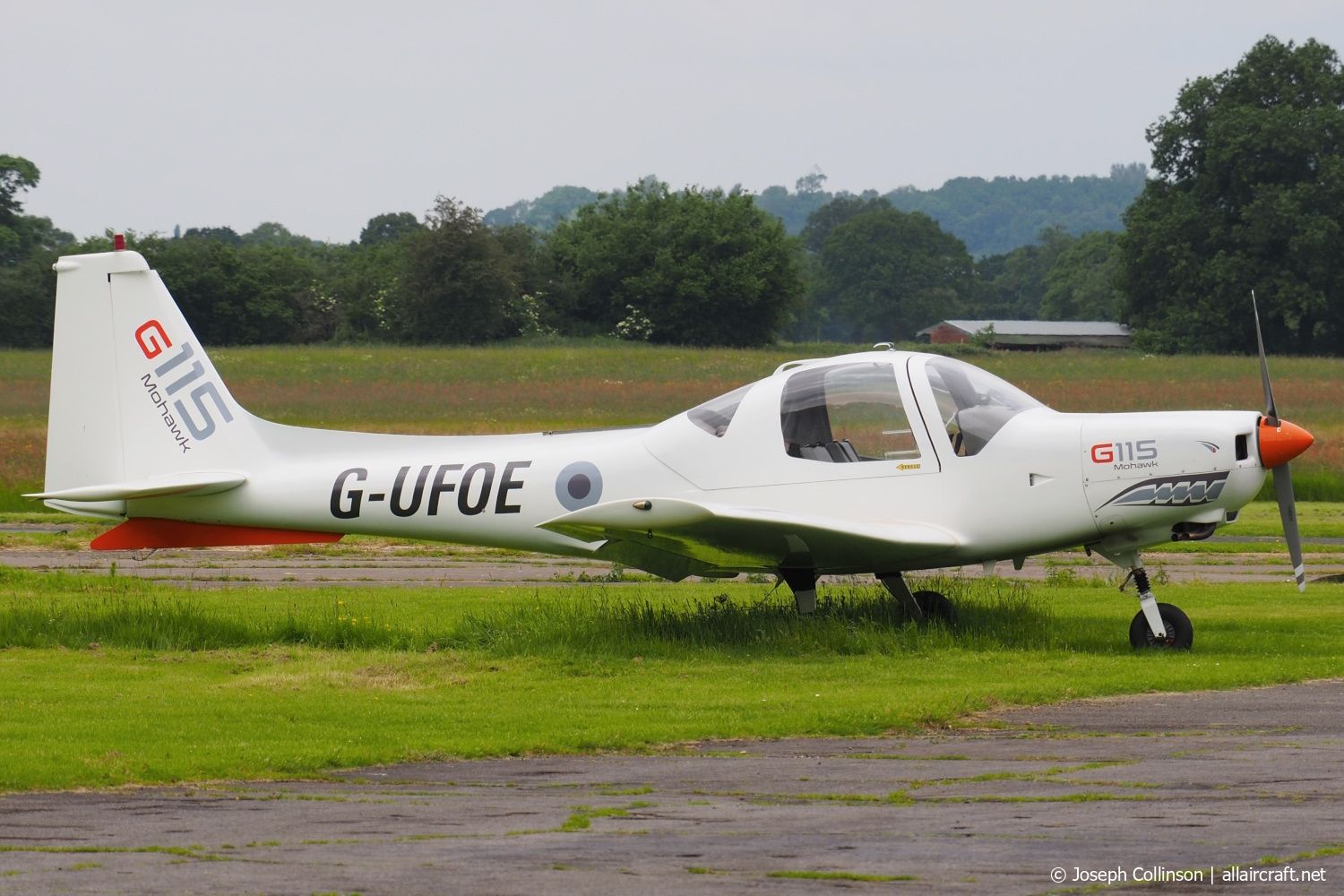 G-UFOE · Grob G-115 · (EGBO)