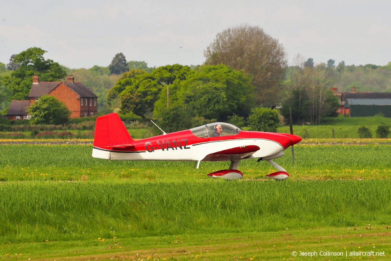 G-VANZ · Vans RV-6A · (EGCV)