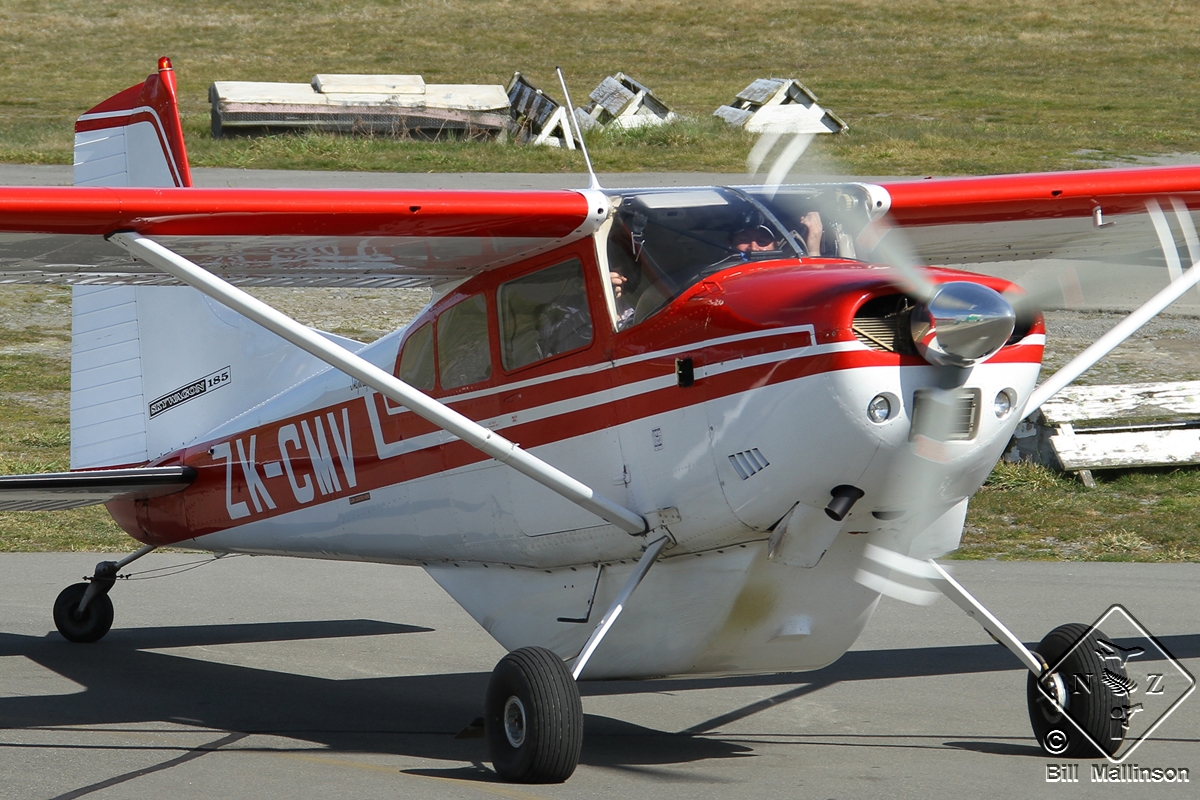 ZK-CMV · Cessna 185B Skywagon · (CHC / NZCH)