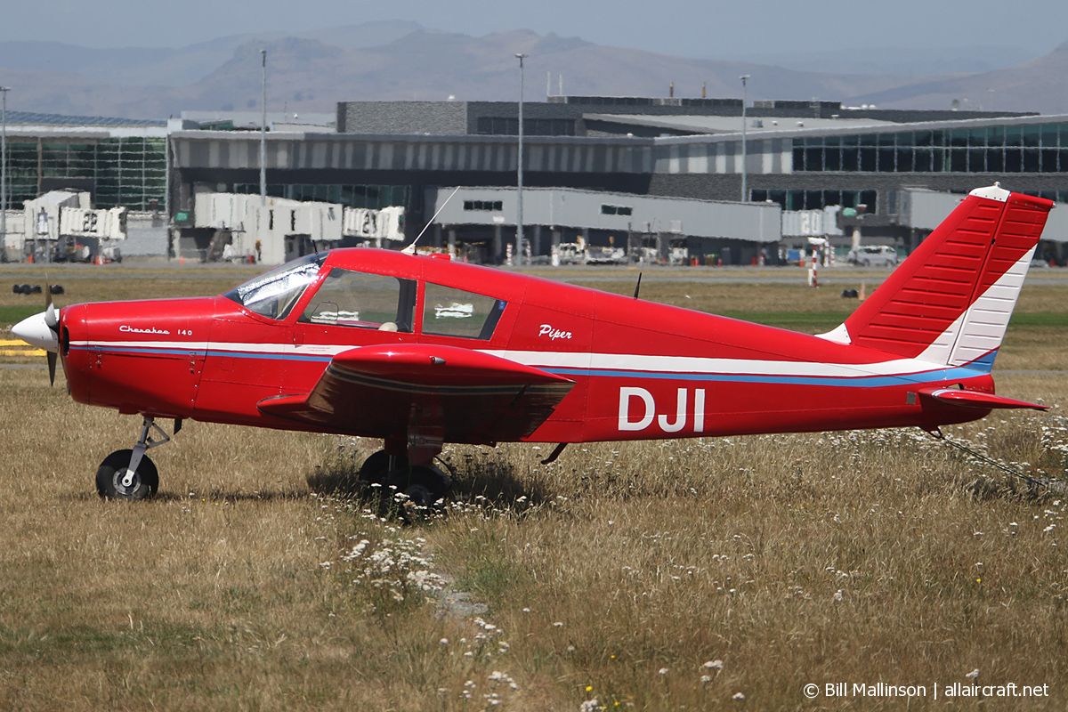 ZK-DJI · Piper PA-28-140 Cherokee · (CHC / NZCH)