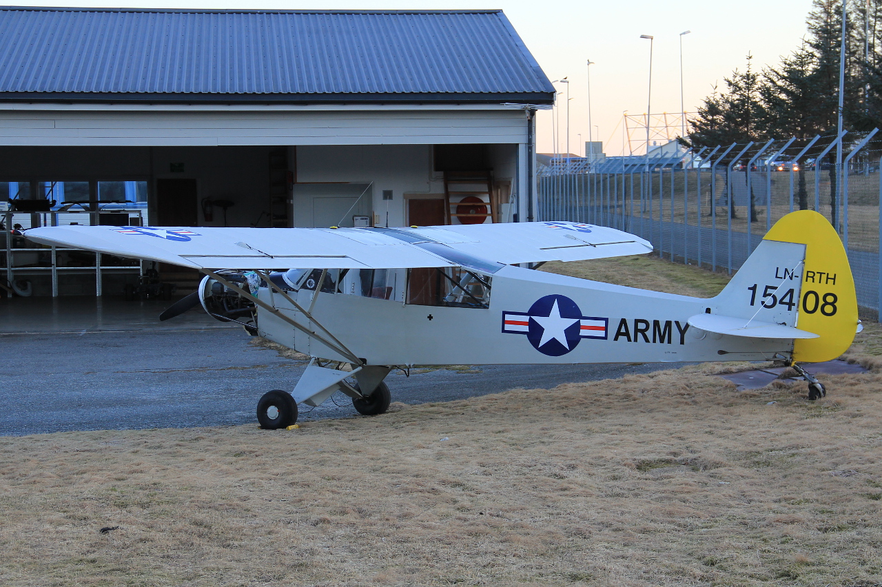 LN-RTH · Piper 18-105 · (SVG / ENZV)