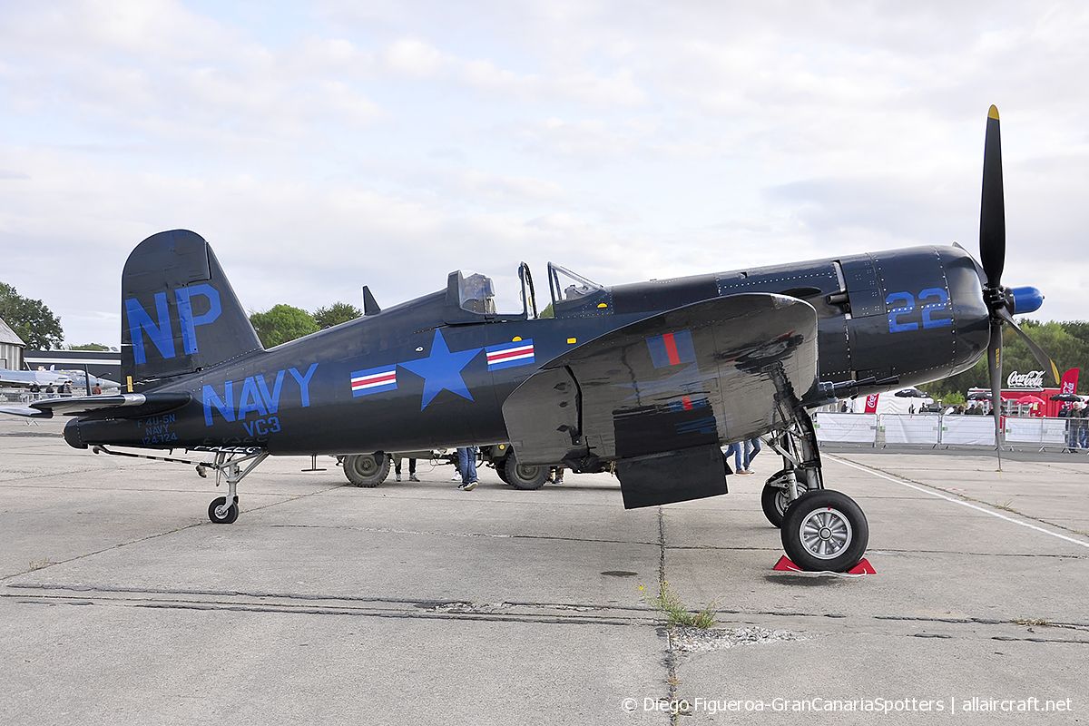 F-AZEG · Vought F4U-5NL Corsair · (LFPM)