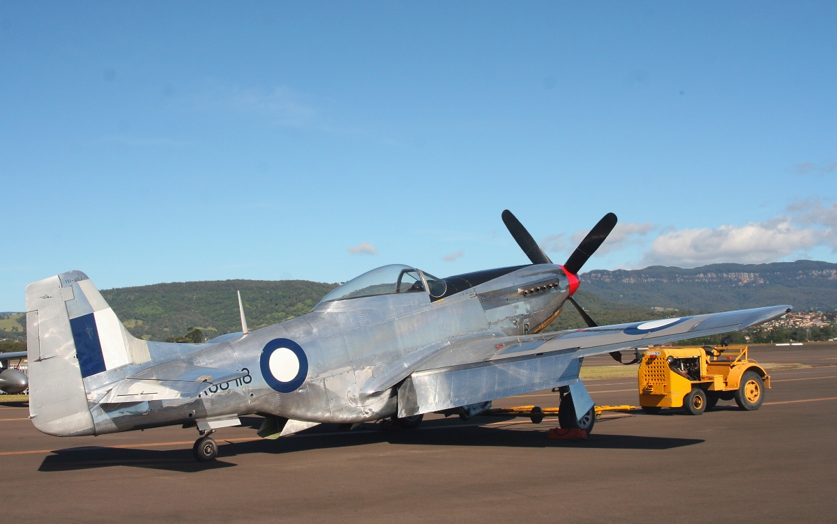 VH-AGJ · Commonwealth CA-18 Mustang 21 · (WOL / YWOL)