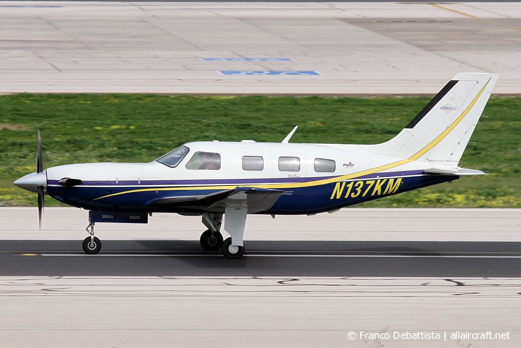 N137KM · Piper PA-46-500TP Malibu · (MLA / LMML)