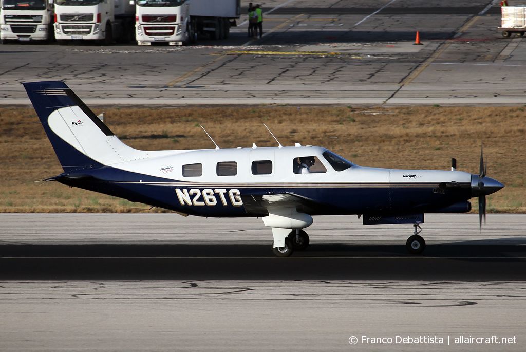 N26TG · Piper PA-46-350P Malibu Mirage · (MLA / LMML)