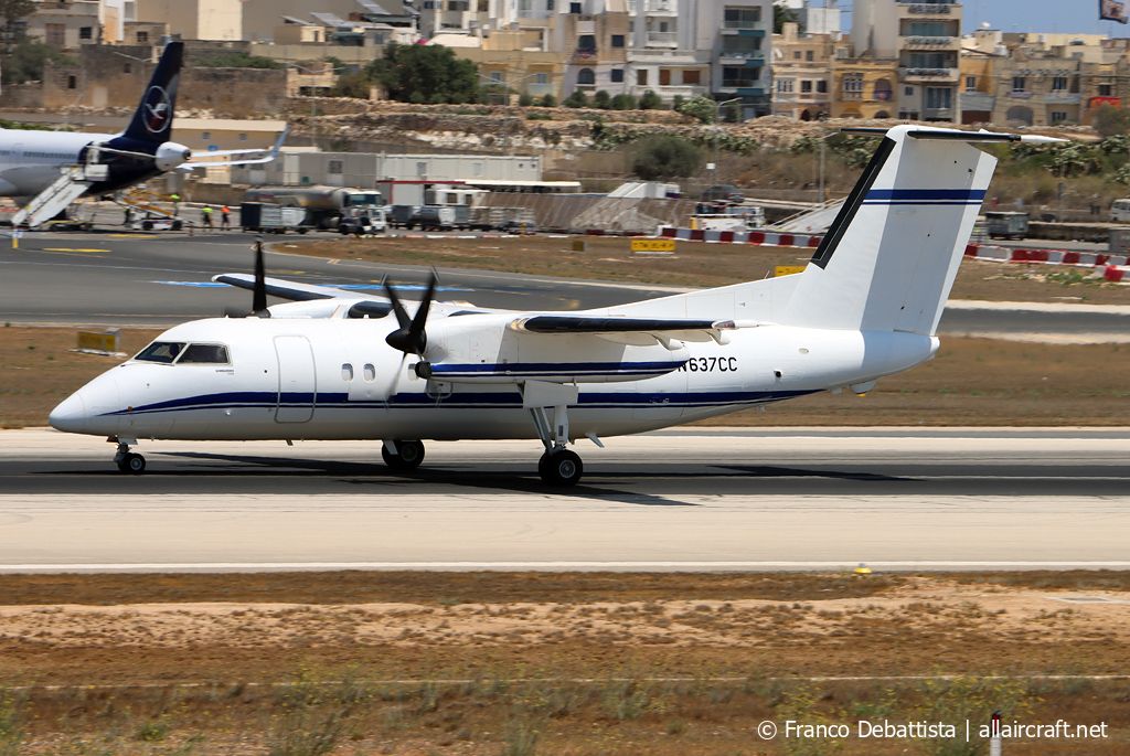 N637CC · De Havilland Canada DHC-8-202 Dash 8 · (MLA / LMML)