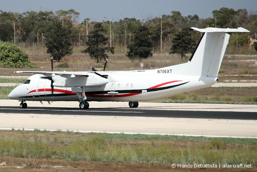 N706XT · Bombardier Dash 8-Q314 · (MLA / LMML)