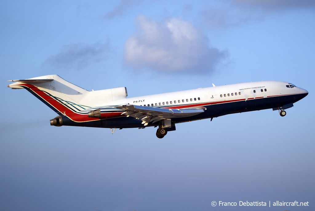 P4-FLY · Boeing 727-22 · (MLA / LMML)