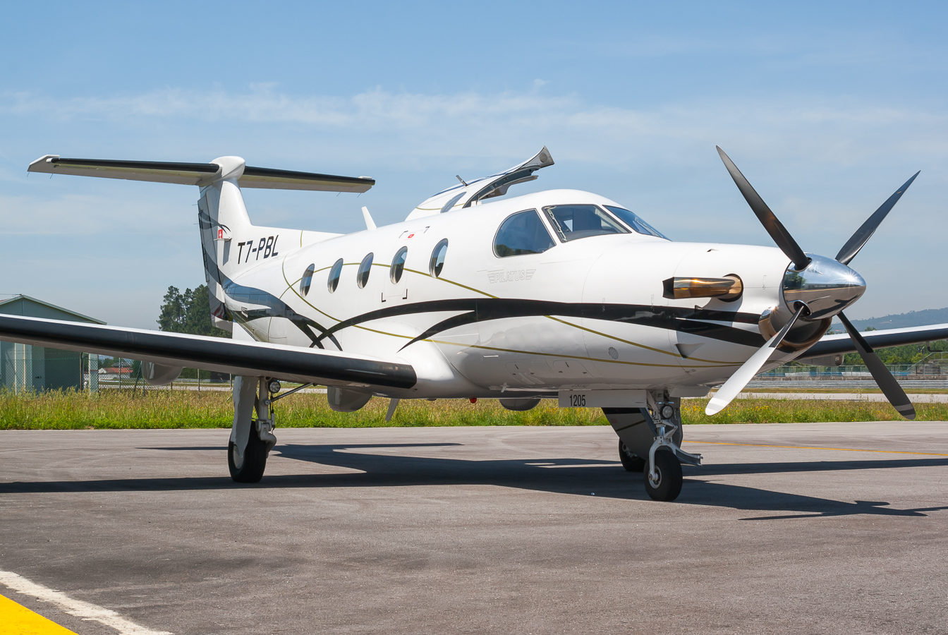 T7-PBL · Pilatus PC-12/47E · (BGZ / LPBR)