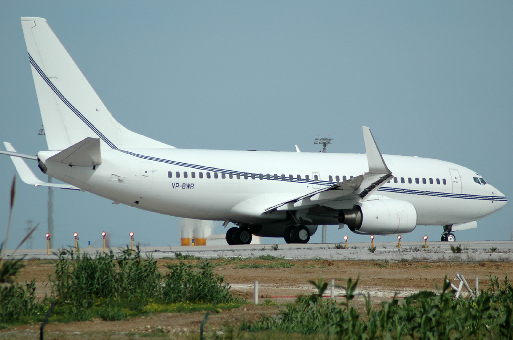 VP-BWR · Boeing 737-79T(BBJ) · (AGP / LEMG)