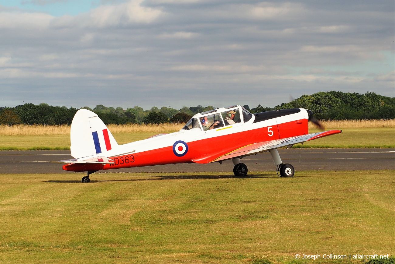 WD363 · De Havilland DHC-1 Chipmunk 22 · (EGBG)