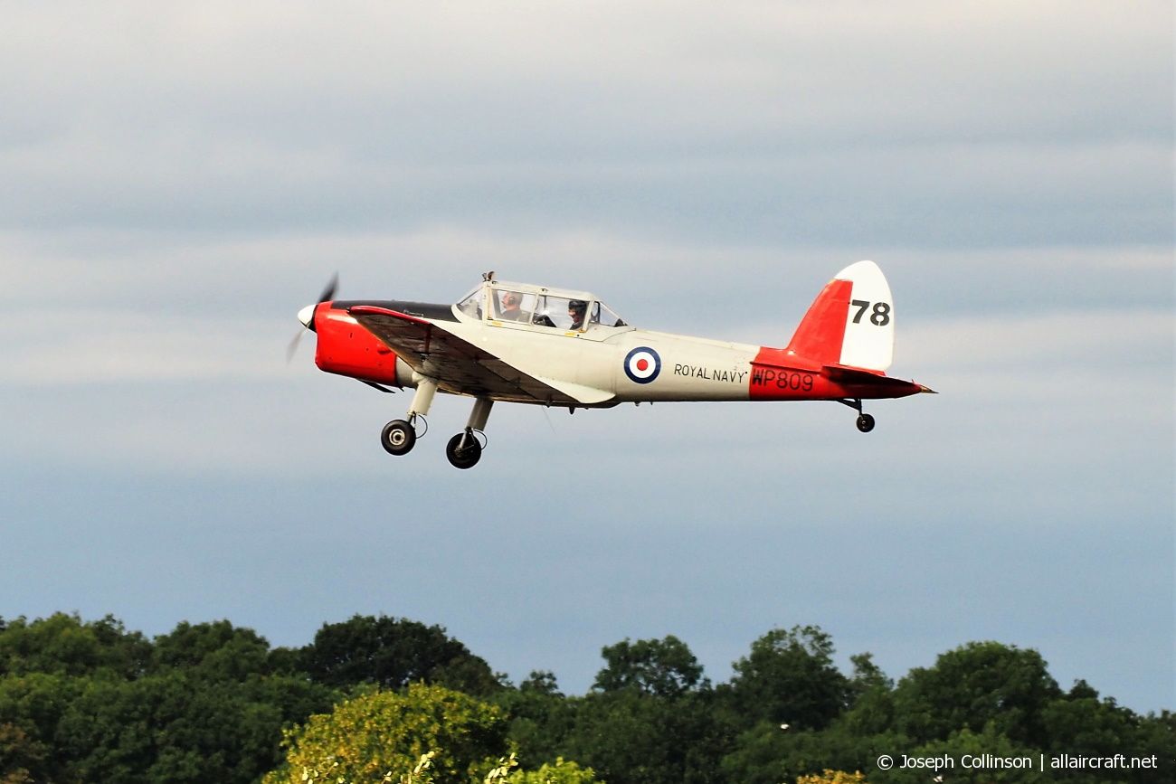 WP809 · De Havilland DHC-1 Chipmunk T.10 · (EGBG)