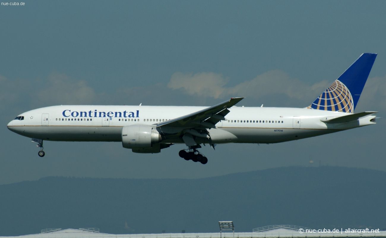 N77014 · Boeing 777-224 · (FRA / EDDF)