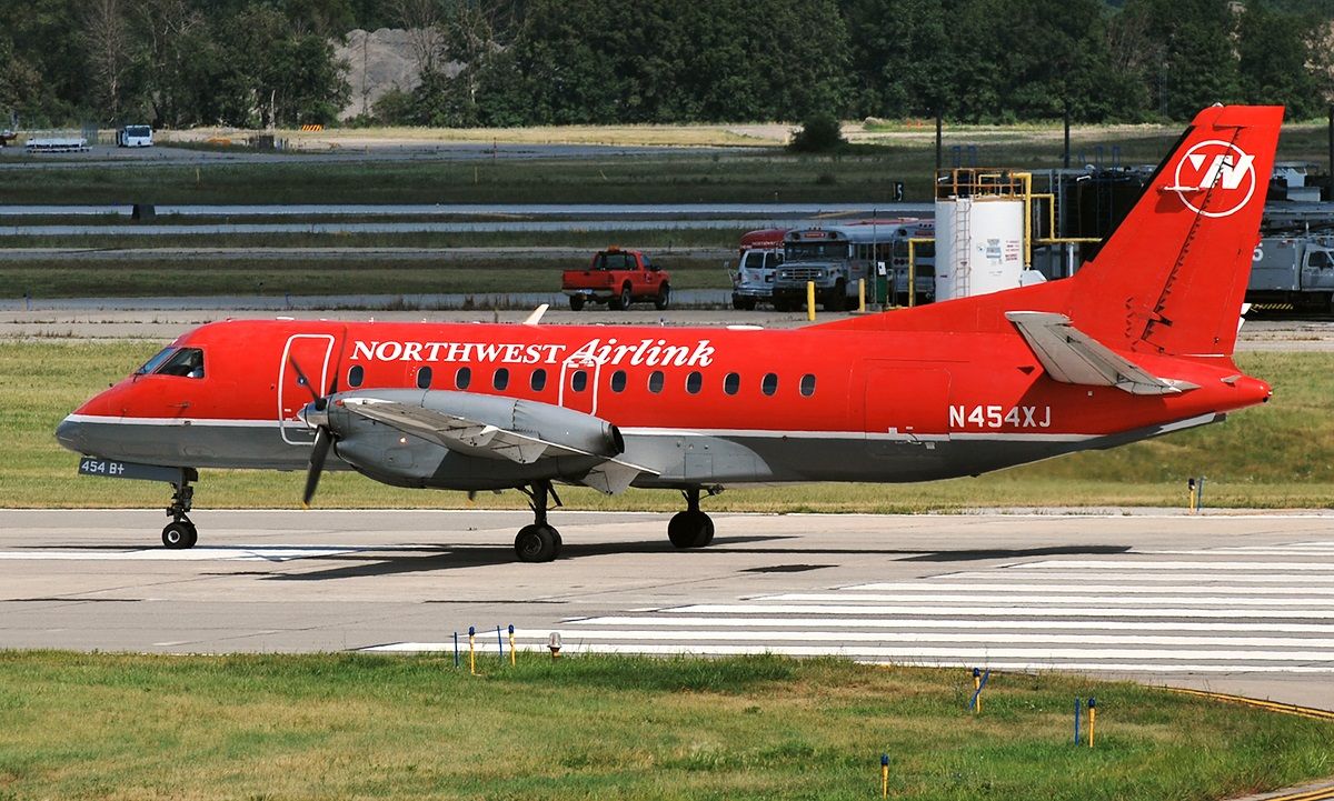 N454XJ · Saab 340B · (DTW / KDTW)