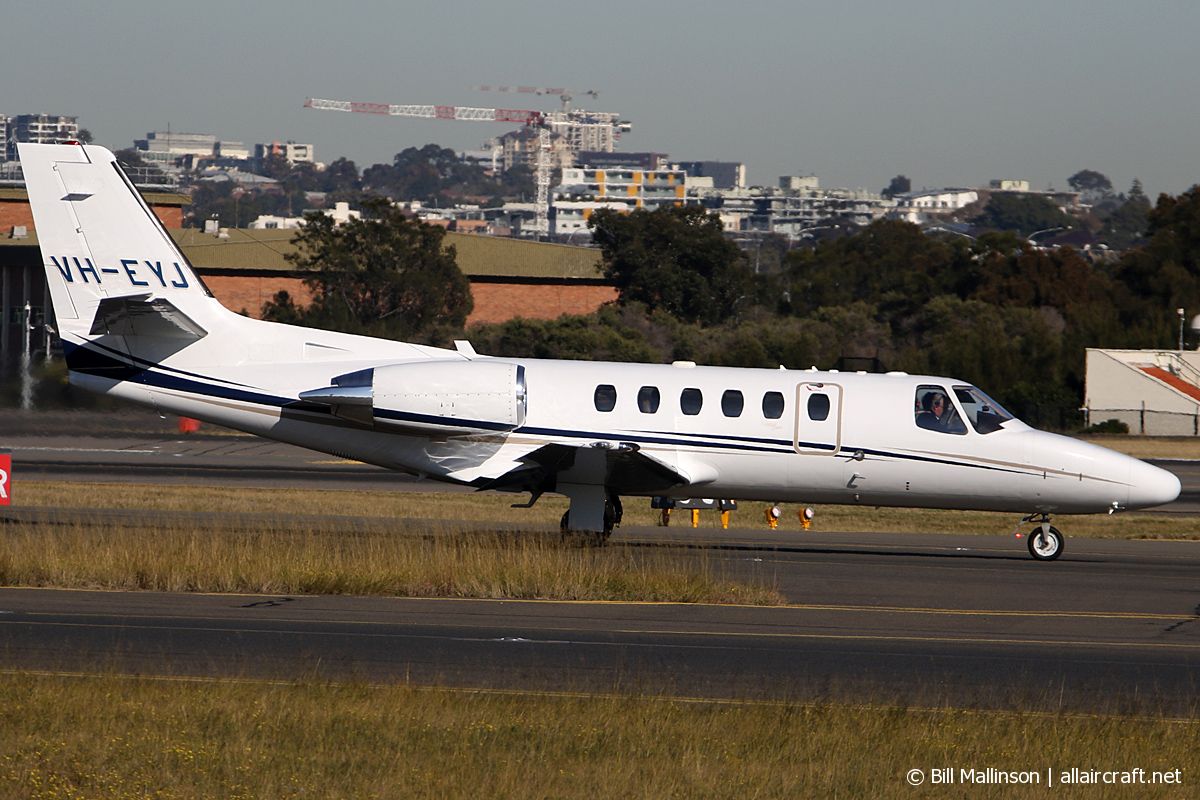 VH-EYJ · Cessna 550B Citation Bravo · (SYD / YSSY)