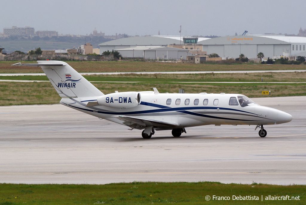 9A-DWA · Cessna 525A CitationJet CJ2 · (MLA / LMML)