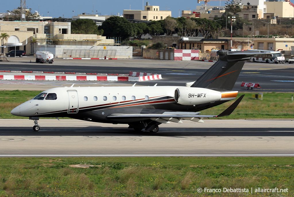 9H-MFX · Embraer EMB-550 Praetor 600 · (MLA / LMML)