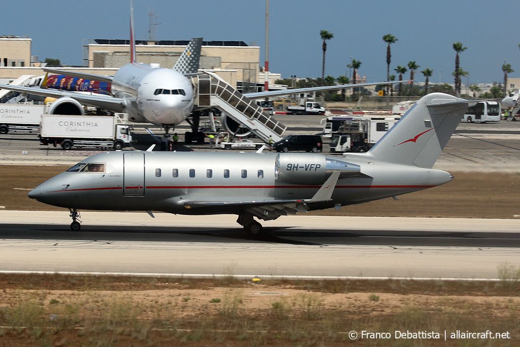 9H-VFP · Bombardier CL-600-2B16 Challenger 605 · (MLA / LMML)