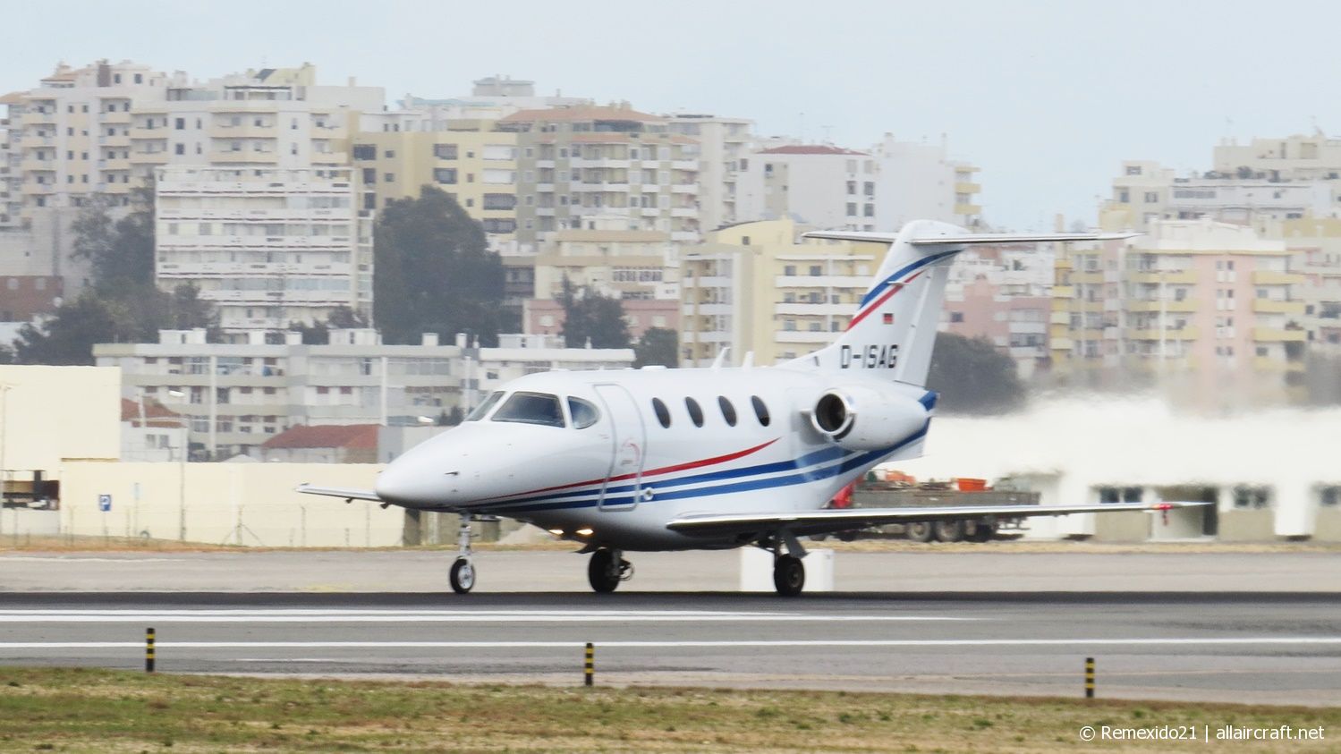 D-ISAG · Raytheon 390 Premier IA · (FAO / LPFR)