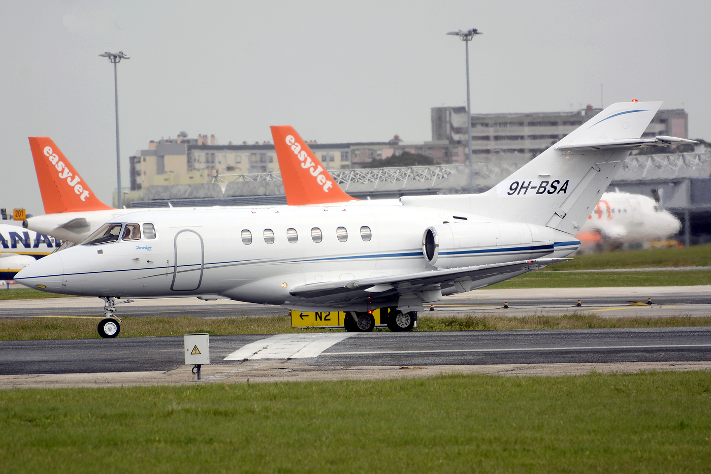 9H-BSA · Hawker Beechcraft 750 · (LIS / LPPT)