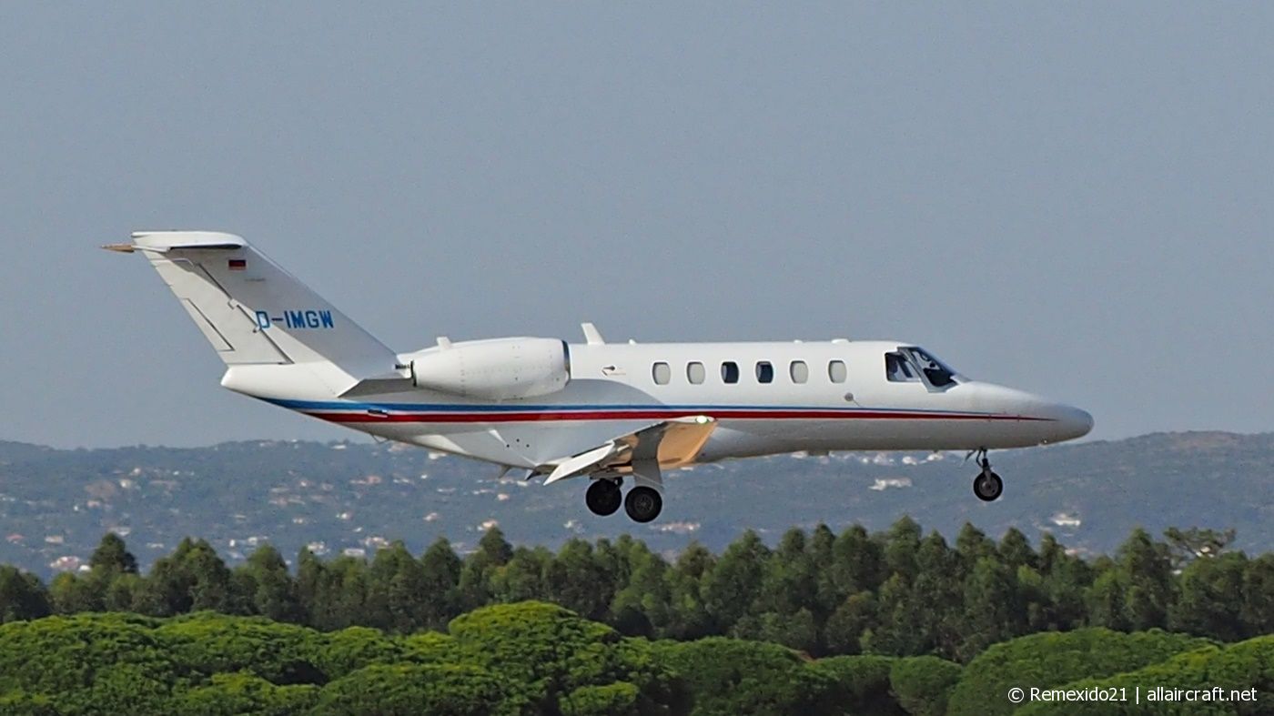 D-IMGW · Cessna 525A CitationJet CJ2 Plus · (FAO / LPFR)
