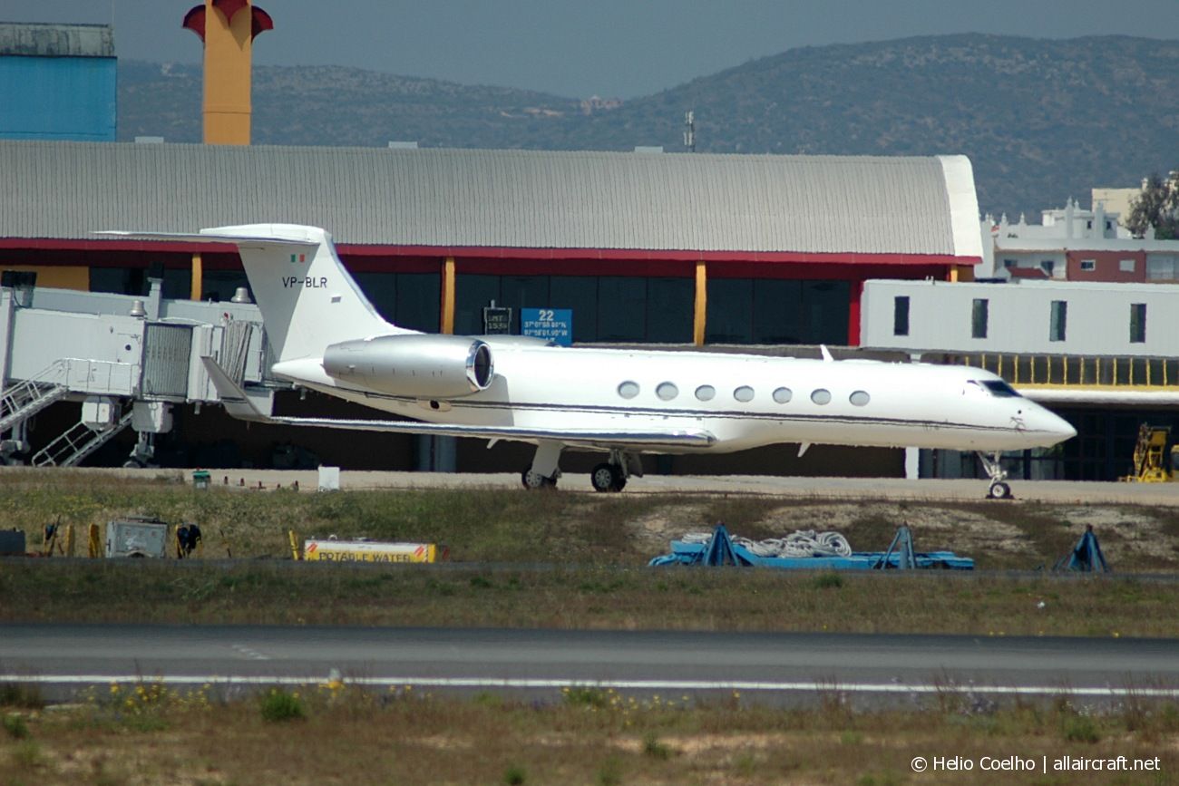 VP-BLR · Gulfstream Aerospace G550 · (FAO / LPFR)