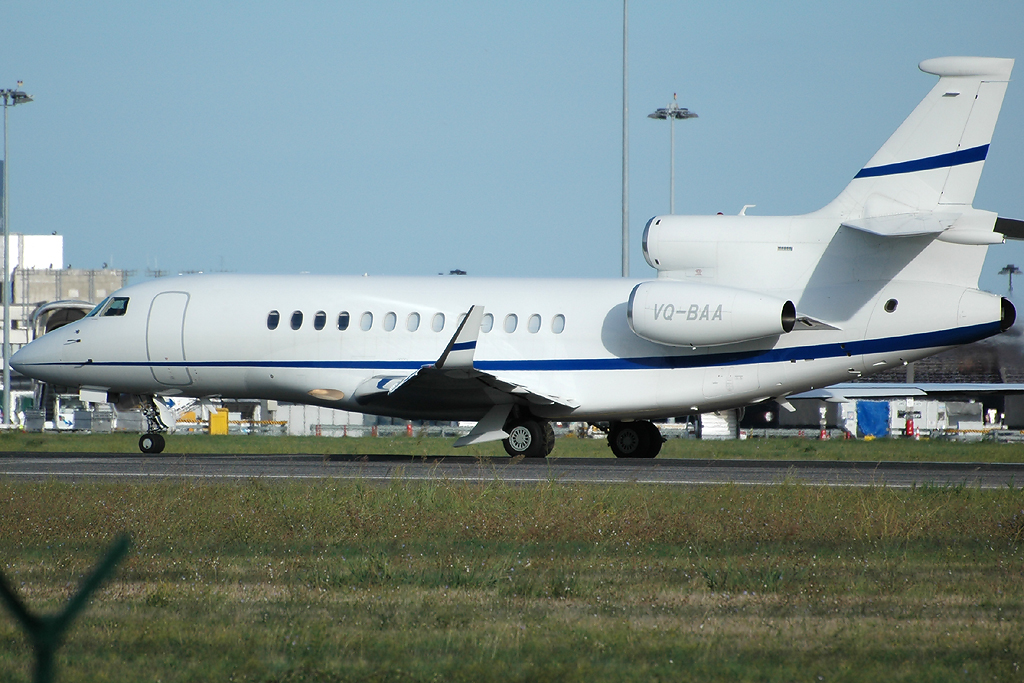 VQ-BAA · Dassault Falcon 7X · (LIS / LPPT)