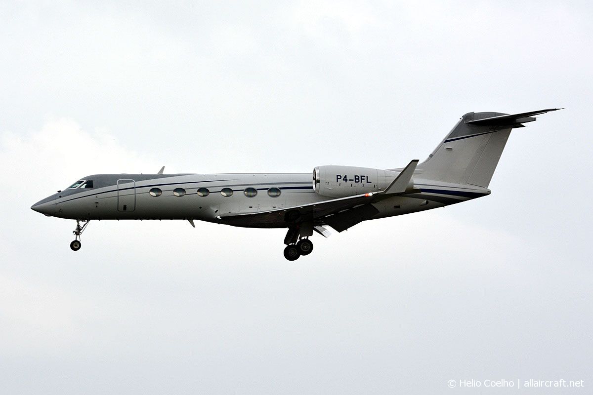 P4-BFL · Gulfstream Aerospace G450 · (LIS / LPPT)