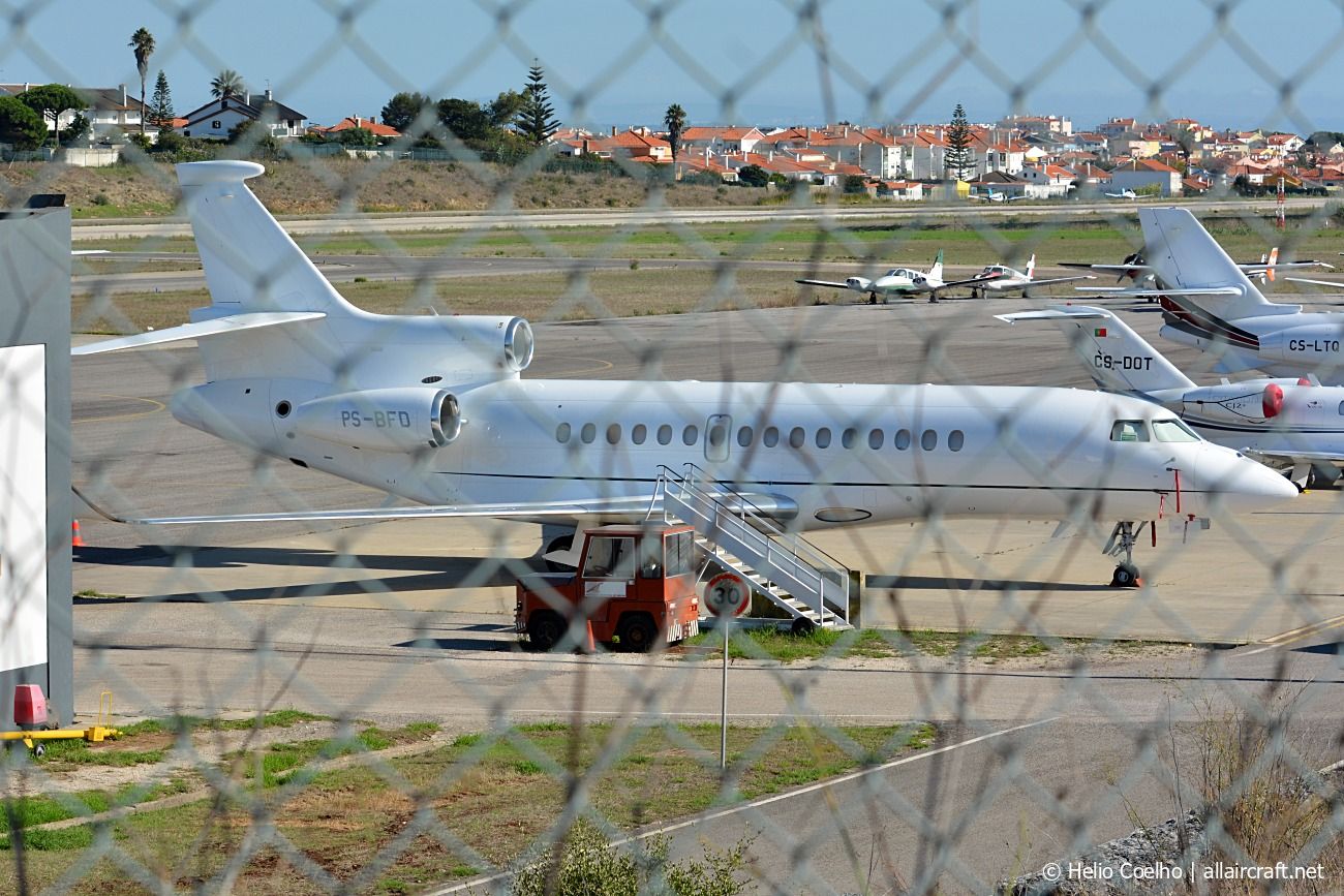 PS-BFD · Dassault Falcon 8X · (CAT / LPCS)
