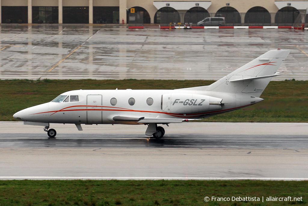 F-GSLZ · Dassault Falcon 100 · (MLA / LMML)