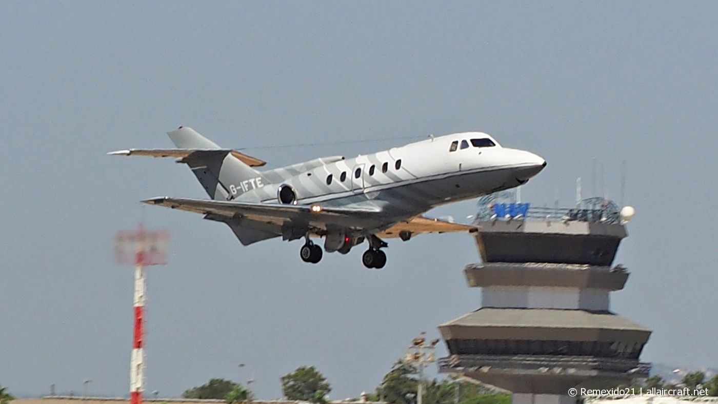 G-IFTE · British Aerospace BAe-125-700B · (FAO /LPFR)