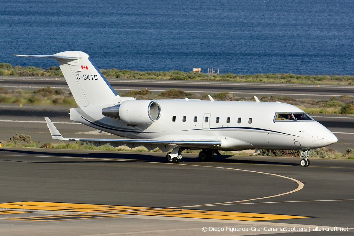 C-GKTO · Bombardier CL-600-2B16 Challenger 604 · (LPA / GCLP)