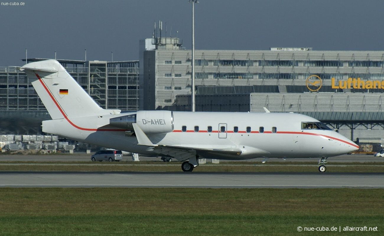 D-AHEI · Bombardier CL-600-2B16 Challenger 604 · (MUC / EDDM)