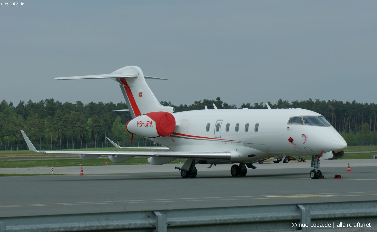 HB-JFM · Bombardier BD-100-1A10 Challenger 300 · (NUE / EDDN)