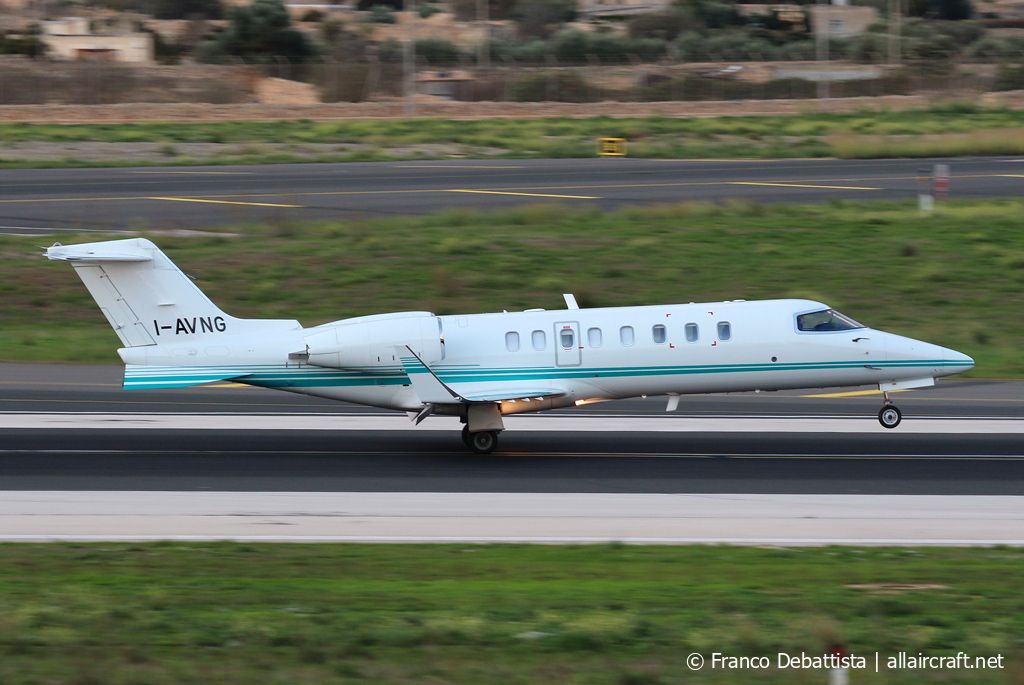 I-AVNG · Bombardier Learjet 45XR · (MLA / LMML)