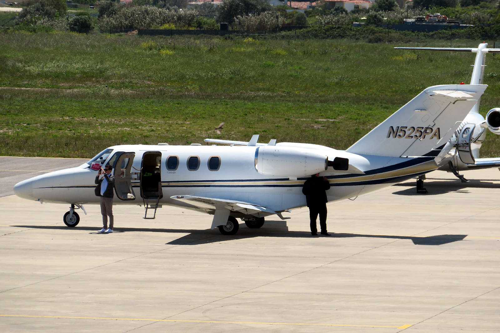 N525PA · Cessna 525 CitationJet · (LPCS)