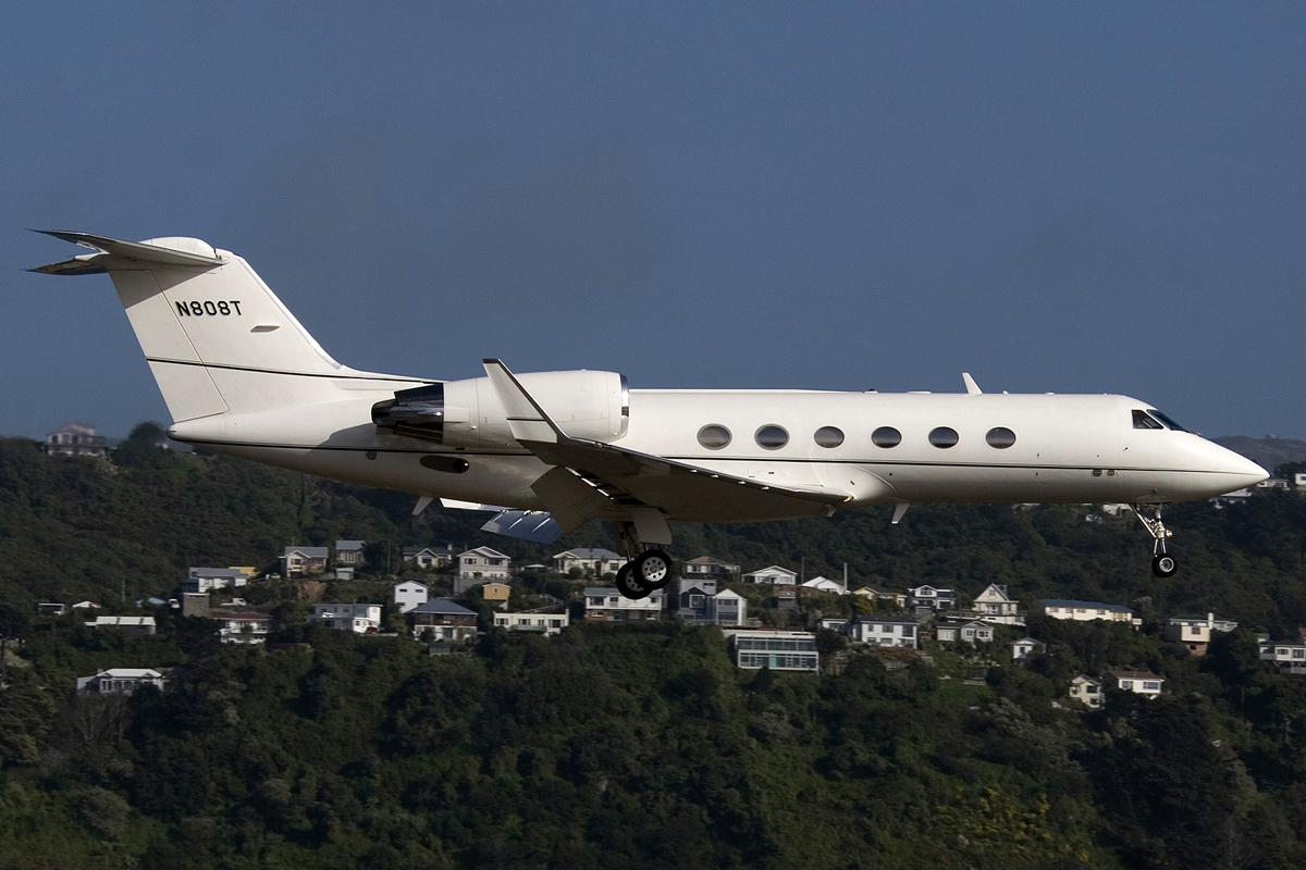 N808T · Gulfstream Aerospace G-IV(SP) · (WLG / NZWN)