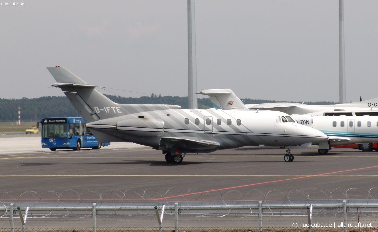 G-IFTE · British Aerospace BAe-125-700B · (NUE / EDDN)