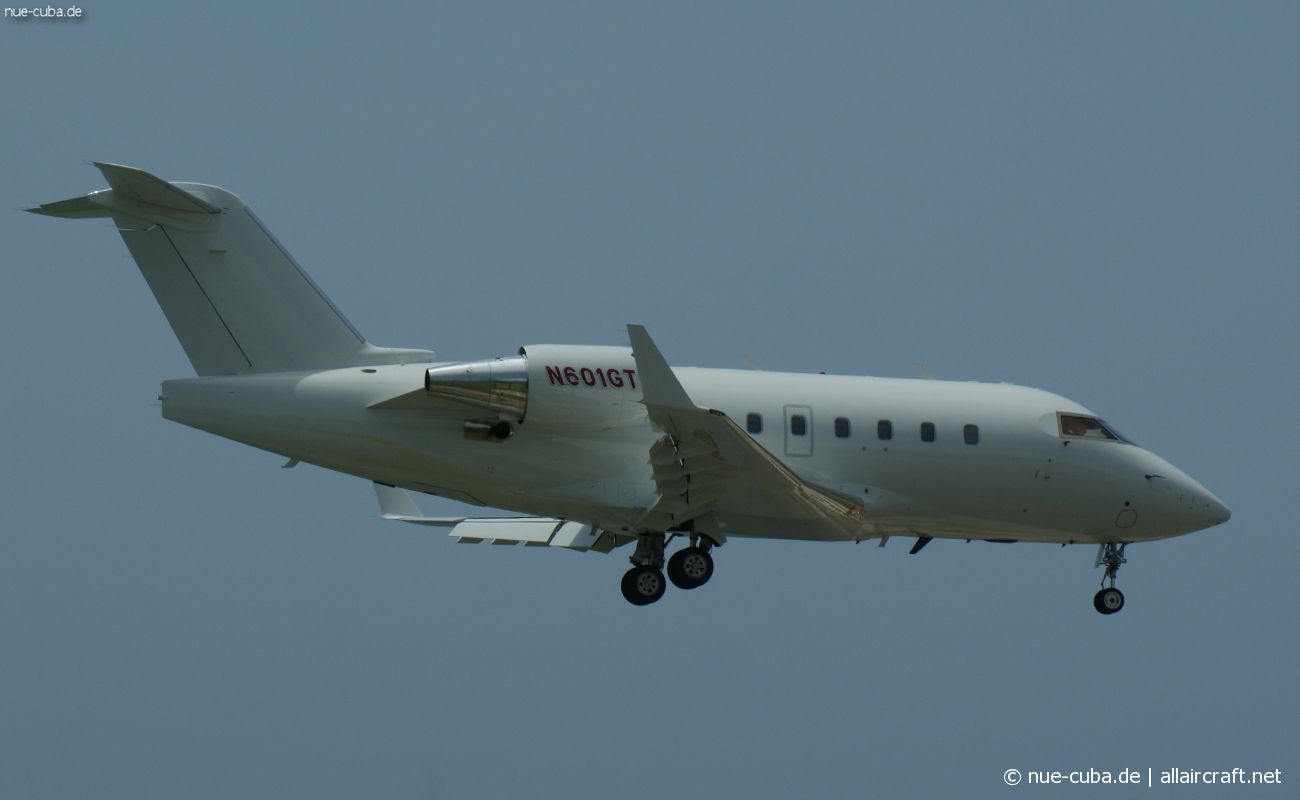 N601GT · Bombardier CL-600-2B16 Challenger 604 · (MBJ / MKJS)